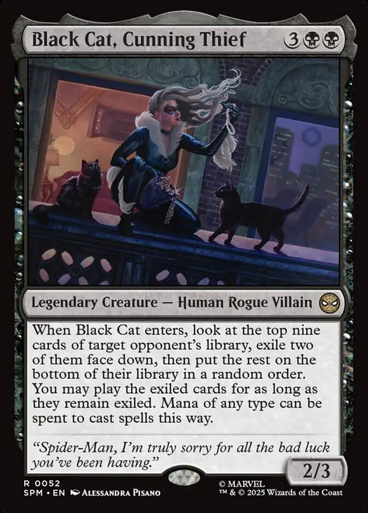 Black Cat, Cunning Thief - SPM 52