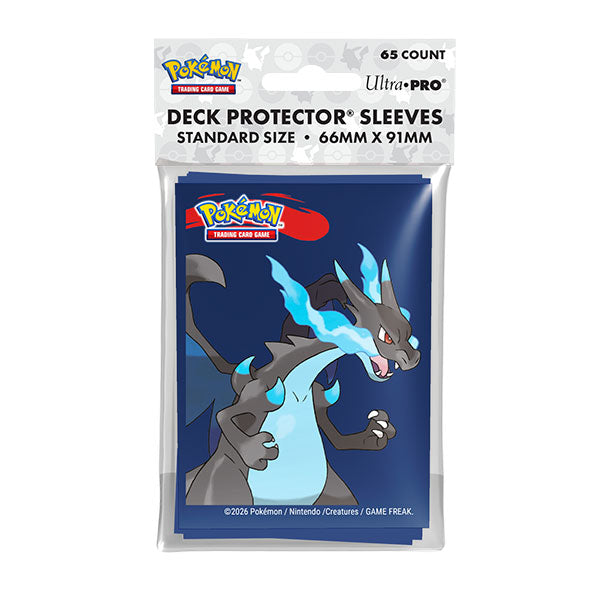 Deck Protectors: Pokemon - Mega Charizard X (65ct)