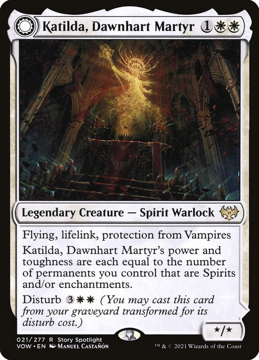 Katilda, Dawnhart Martyr // Katilda's Rising Dawn - VOW 21