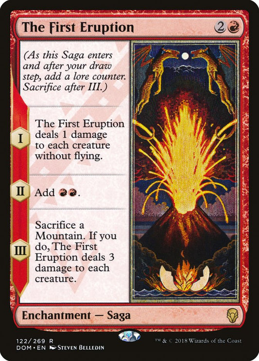 The First Eruption - DOM 122