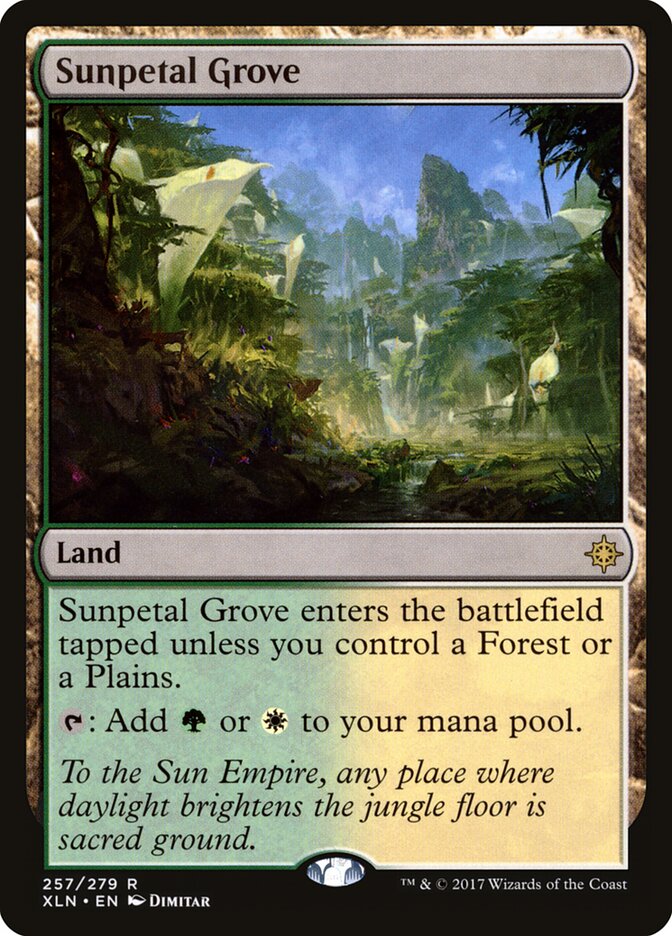 Sunpetal Grove - Ixalan 257