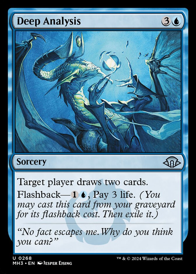 Deep Analysis - MH3 268