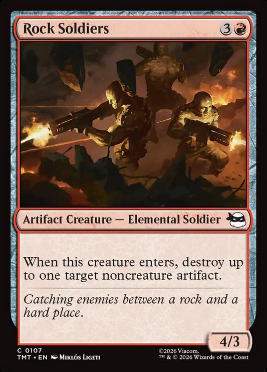 Rock Soldiers - TMT 107  (Foil)