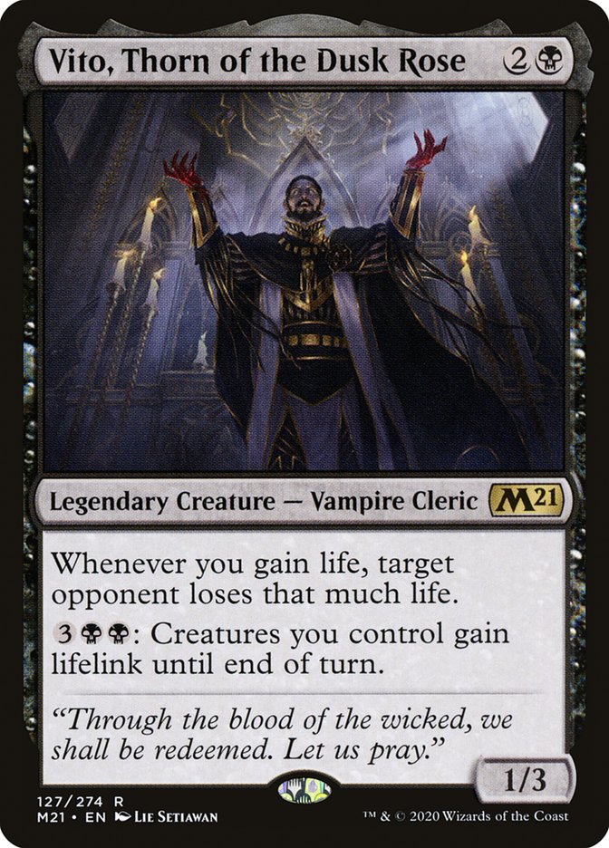 Vito, Thorn of the Dusk Rose - M21 127