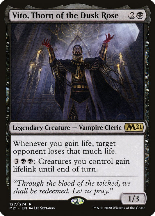 Vito, Thorn of the Dusk Rose - M21 127