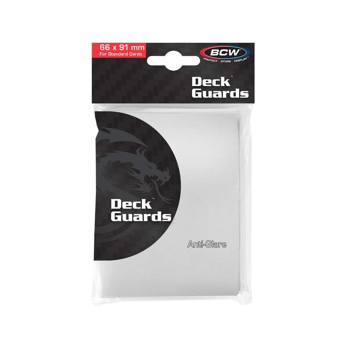 BCW Anit-Glare Deck Guards 50 Count White