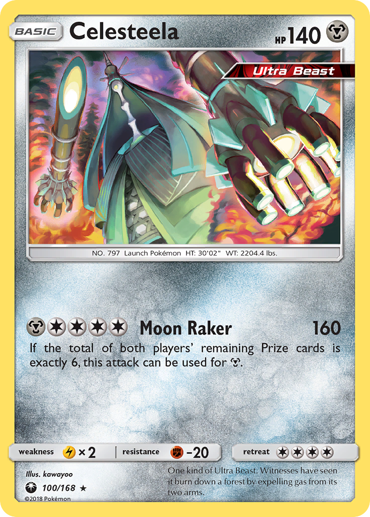 Celesteela - Celestial Storm 100 (Foil) - Moderately Played