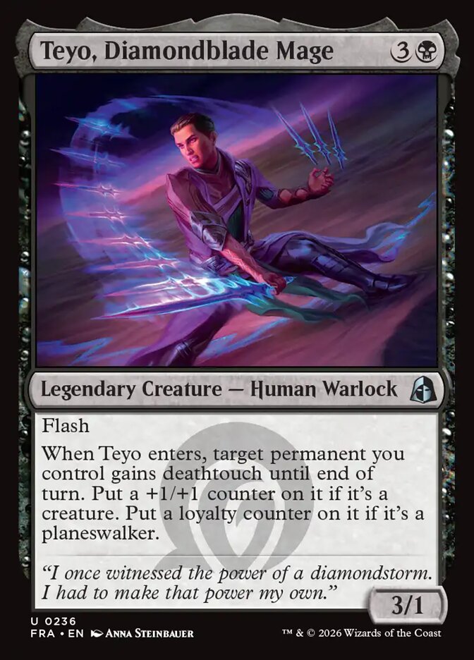 Teyo, Diamondblade Mage - Reality Fracture 236