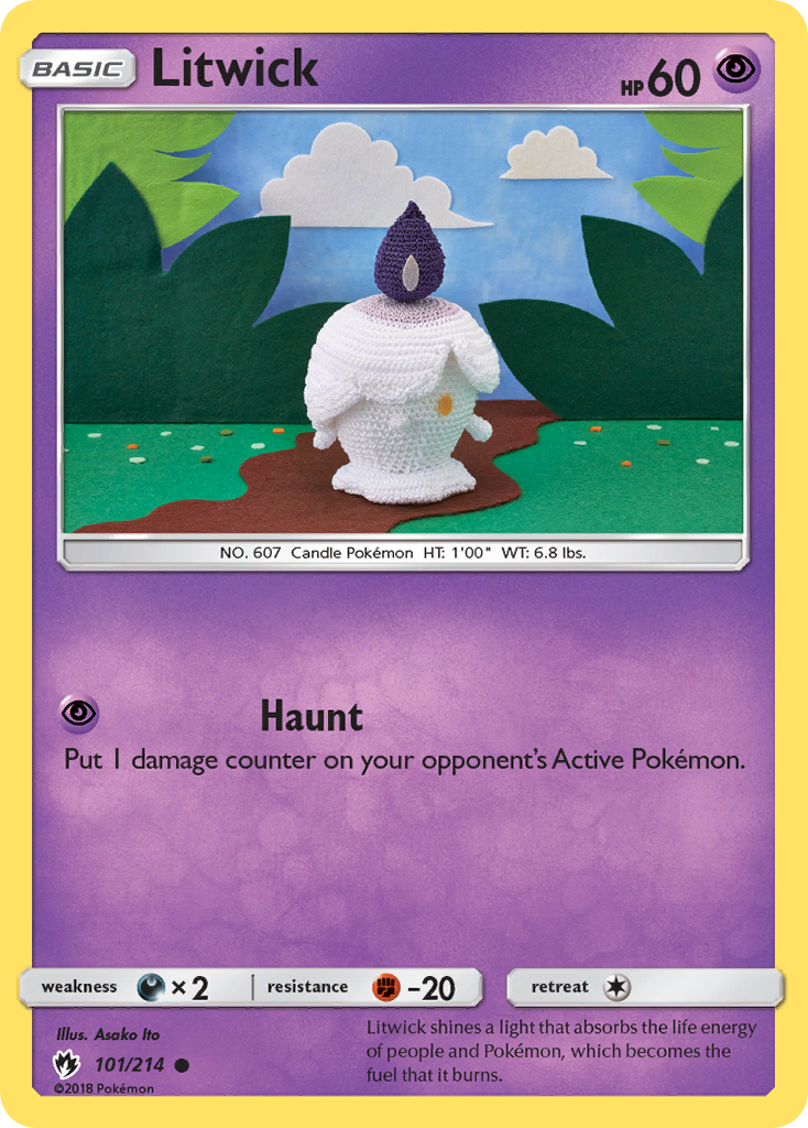 Litwick - Lost Thunder 101 - Near Mint