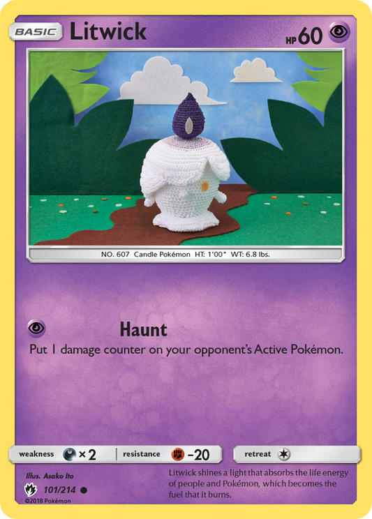 Litwick - Lost Thunder 101 - Near Mint