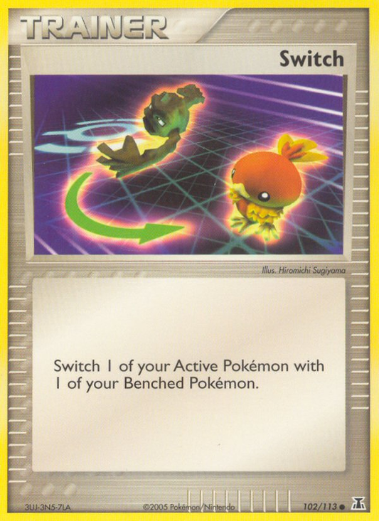 Switch - EX Delta Species 102 - Near Mint