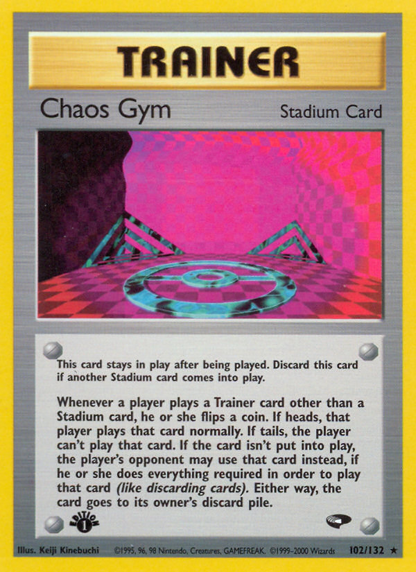 Chaos Gym - Gym Challenge 102 - Heavily Played