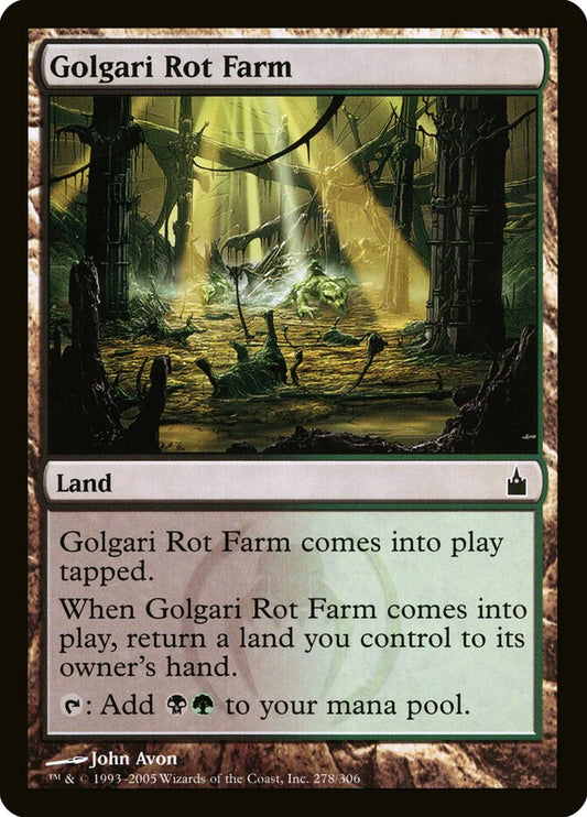 Golgari Rot Farm - Ravnica: City of Guilds 278