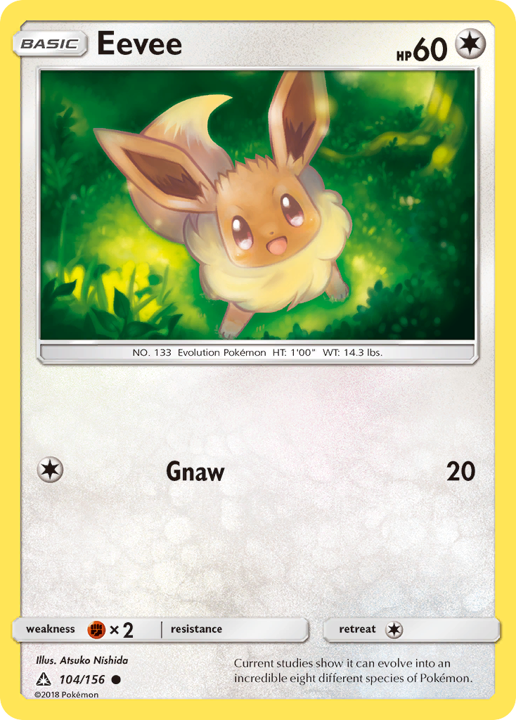 Eevee (104) - Ultra Prism 104/156 - Near Mint