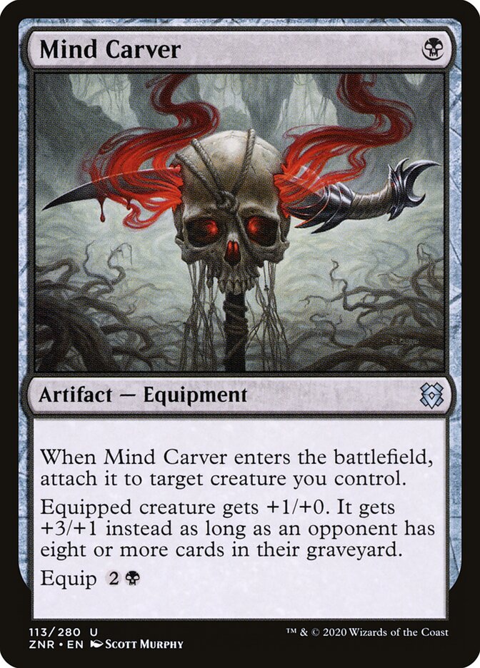 Mind Carver - Zendikar Rising 113 (Foil)