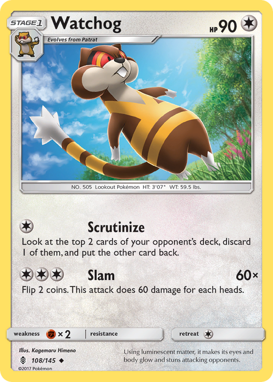 Watchog - Guardians Rising 108/145 - Near Mint