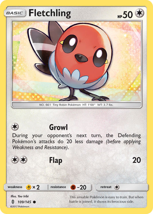 Fletchling - Guardians Rising 109/145 - Near Mint
