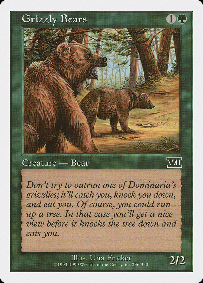 Grizzly Bears - 6ED 236