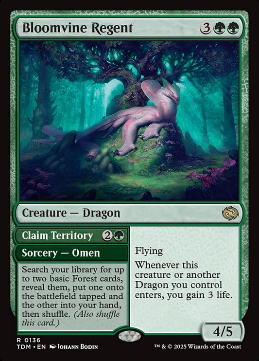 Bloomvine Regent // Claim Territory - TDM 136  (Foil)