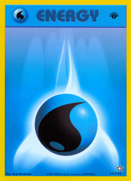 Water Energy - Neo Genesis 111  - Near Mint