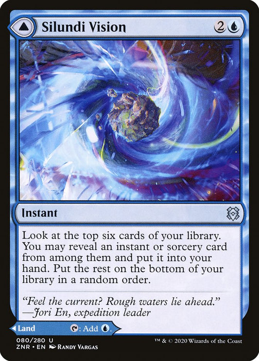 Silundi Vision // Silundi Isle - ZNR 80  (Foil)