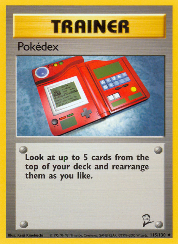 Pokedex - Base Set 2 115 - Near Mint