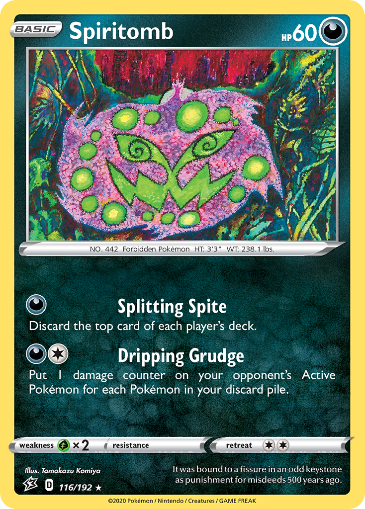 Spiritomb - Rebel Clash 116/192