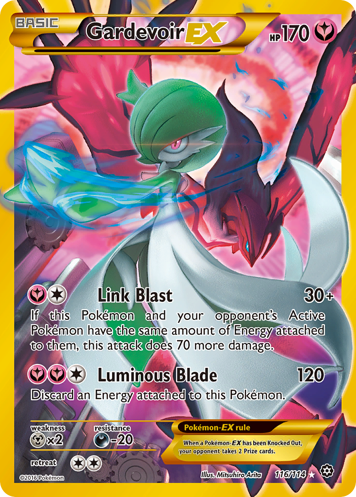 Gardevoir EX (Secret) - Steam Siege 116 (Foil) - Near Mint