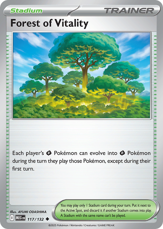 Forest of Vitality - Mega Evolution 117/132 - Near Mint