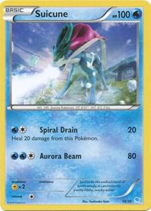 Suicune (14 - XY Trainer Kit: Pikachu Libre & Suicune 14 - Near Mint