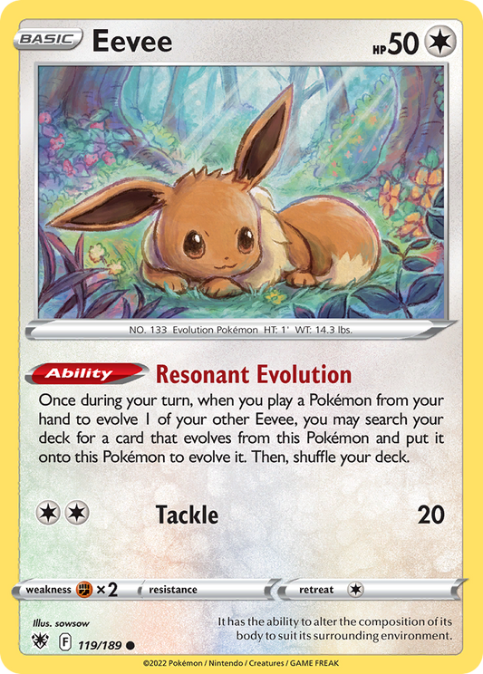 Eevee - Astral Radiance 119/189 - Near Mint
