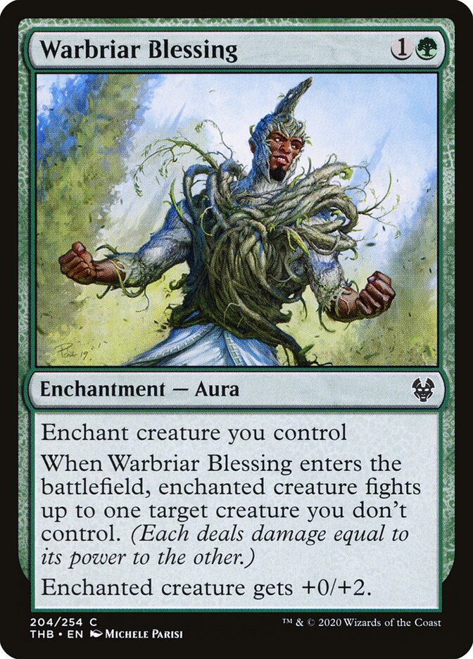 Warbriar Blessing - Theros Beyond Death 204