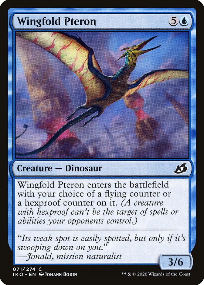 Wingfold Pteron - Ikoria: Lair of Behemoths 71 (Foil)