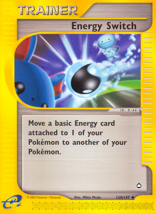Energy Switch - Aquapolis 120  (Foil) - Lightly Played - Ungraded