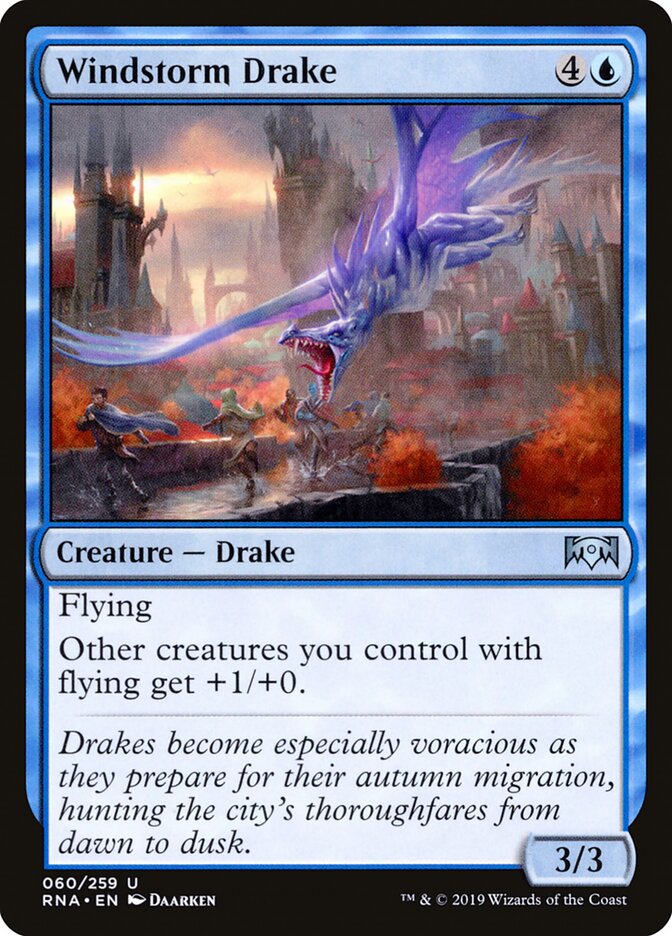 Windstorm Drake - Ravnica Allegiance 60