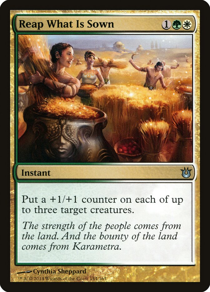 Reap What Is Sown - Born of the Gods 154