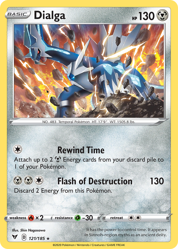 Dialga - Vivid Voltage 121/185  (Foil) - Near Mint