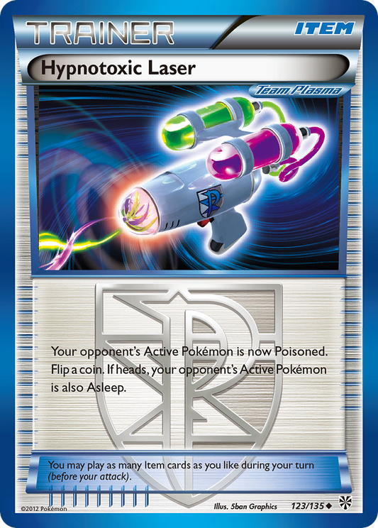 Hypnotoxic Laser (Team Plasma) - Plasma Storm 123 - Lightly Played