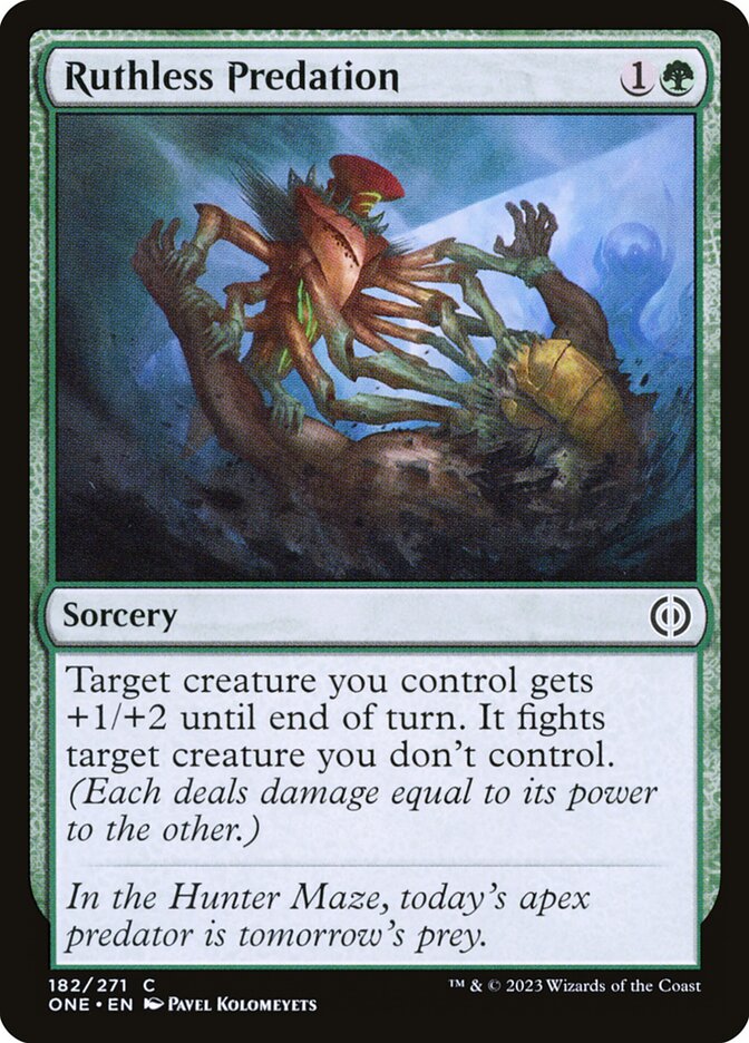 Ruthless Predation - Phyrexia: All Will Be One 182