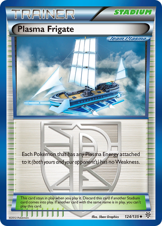 Plasma Frigate (Team Plasma) - Plasma Storm 124  (Foil) - Near Mint