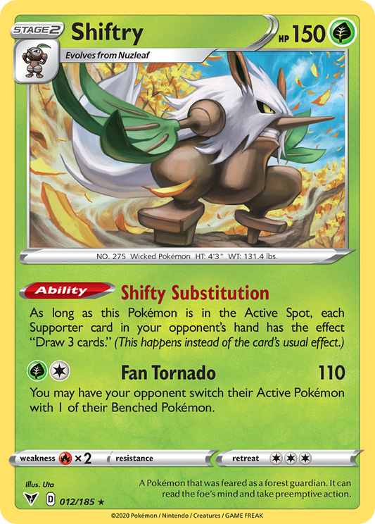Shiftry - Vivid Voltage 012/185