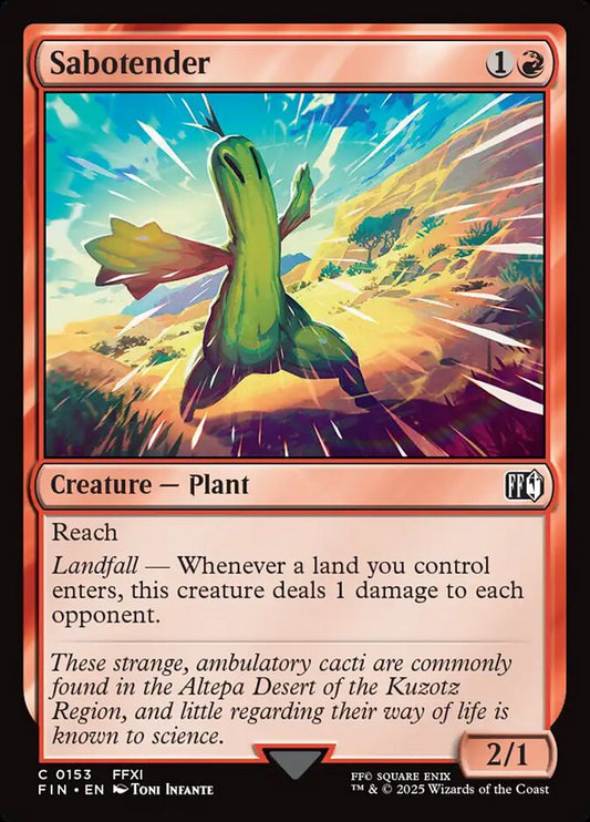Sabotender - FIN 153  (Foil)