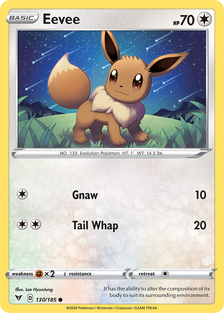 Eevee - Vivid Voltage 130/185  - Near Mint