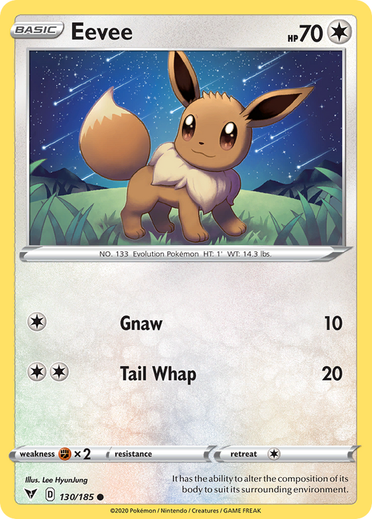Eevee - Vivid Voltage 130/185  - Near Mint
