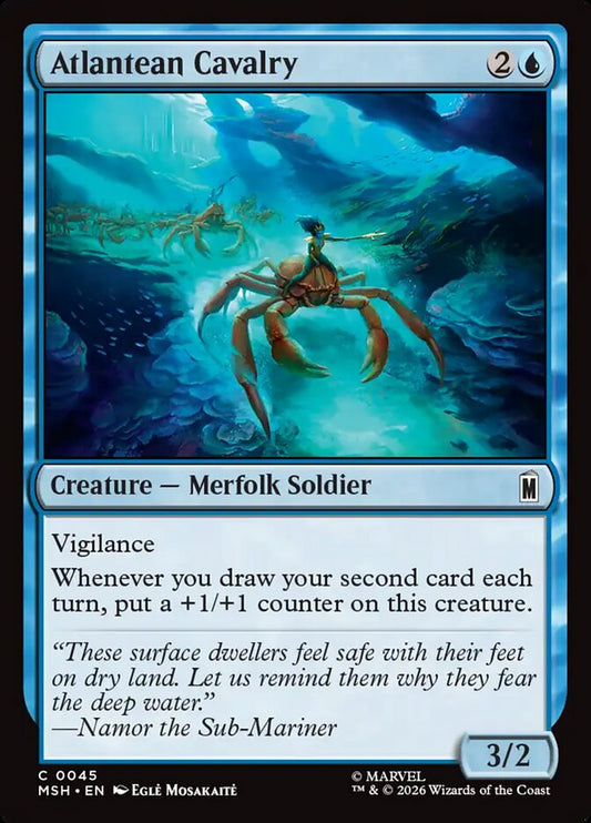 Atlantean Cavalry - Marvel Super Heroes 45 (Foil)