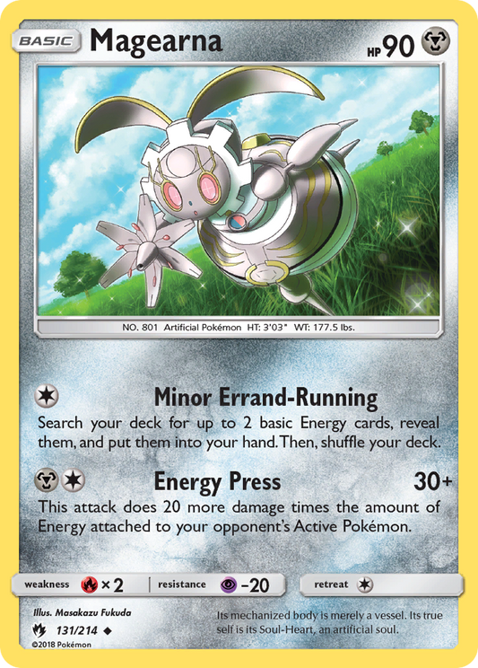 Magearna - Lost Thunder 131  - Near Mint
