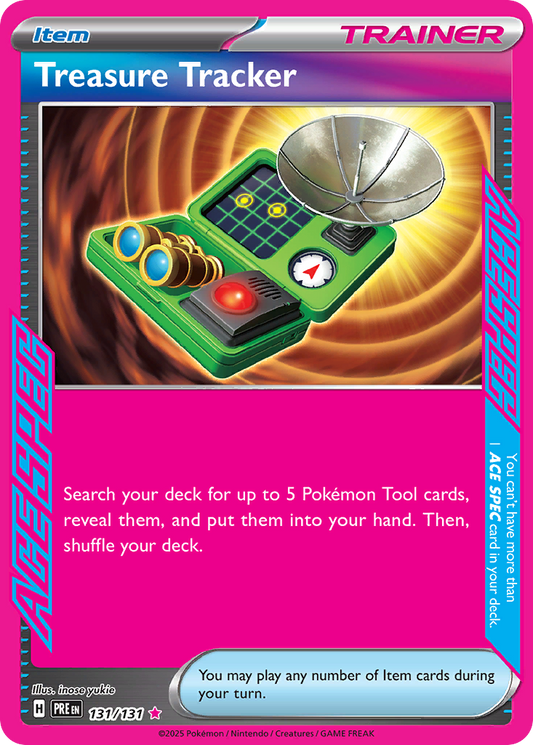 Treasure Tracker - Prismatic Evolutions 131/131 (Foil) - Near Mint