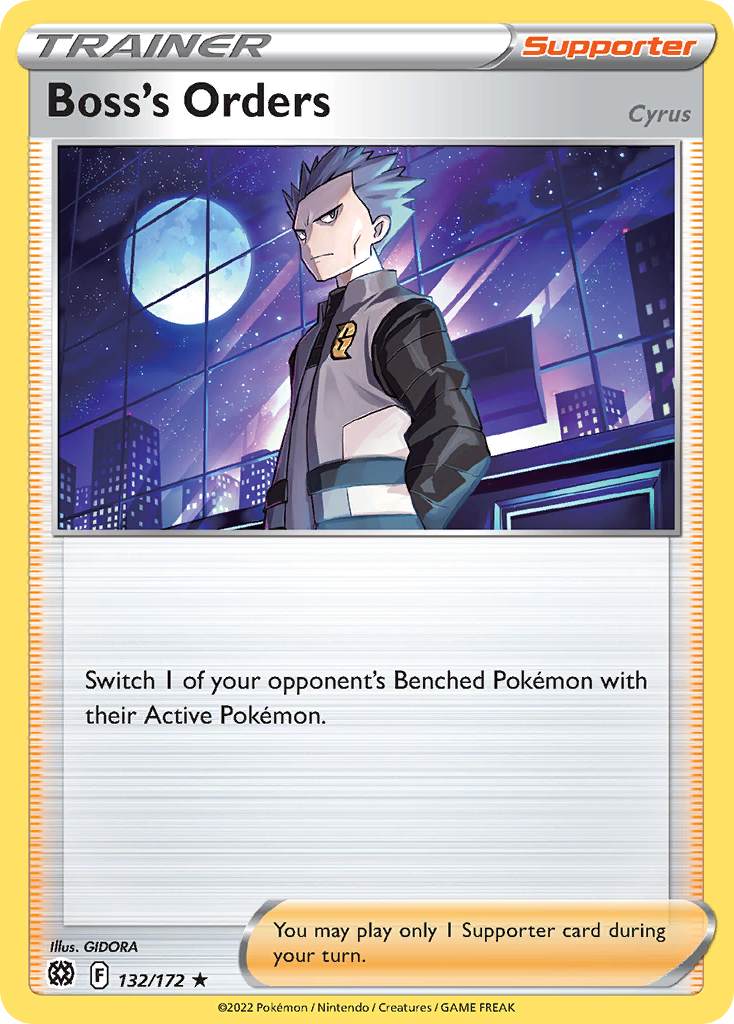 Boss's Orders - Brilliant Stars 132/172  (Foil) - Near Mint - Ungraded