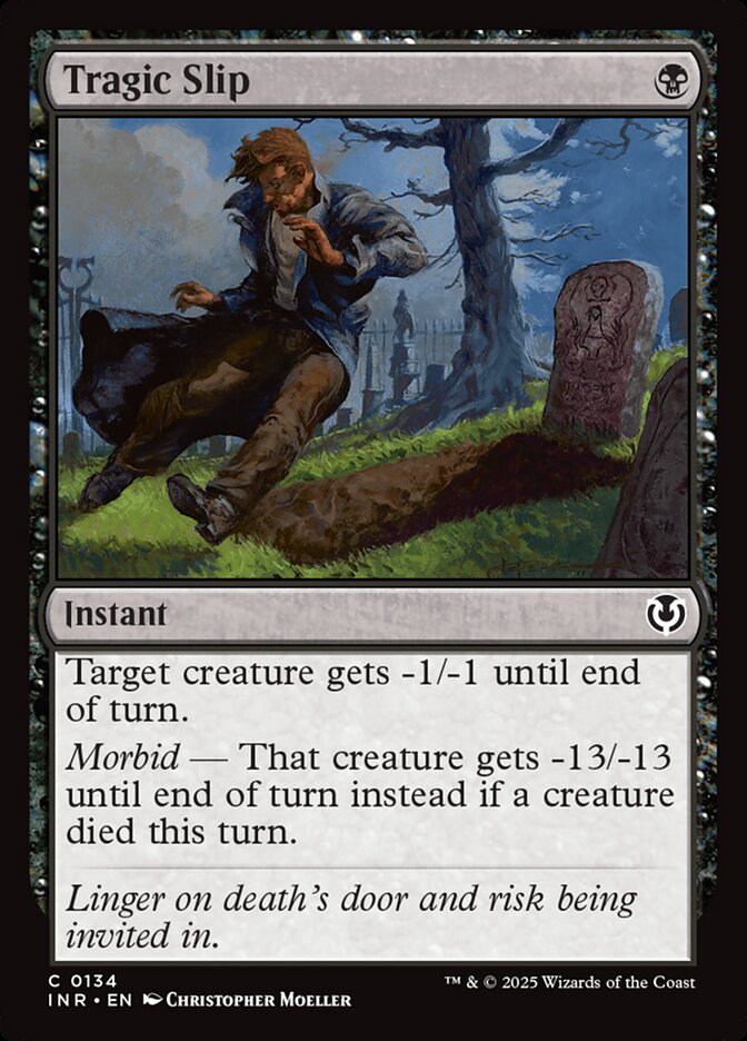Tragic Slip - Innistrad Remastered 134 (Foil)
