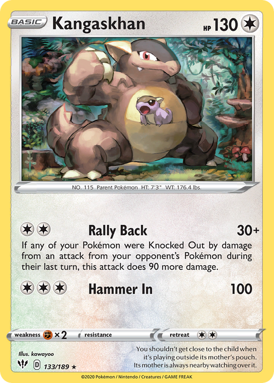 Kangaskhan - Darkness Ablaze 133/189 (Foil) - Near Mint